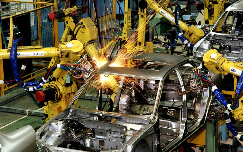 超分子清洗应用于汽车行业焊装机器人